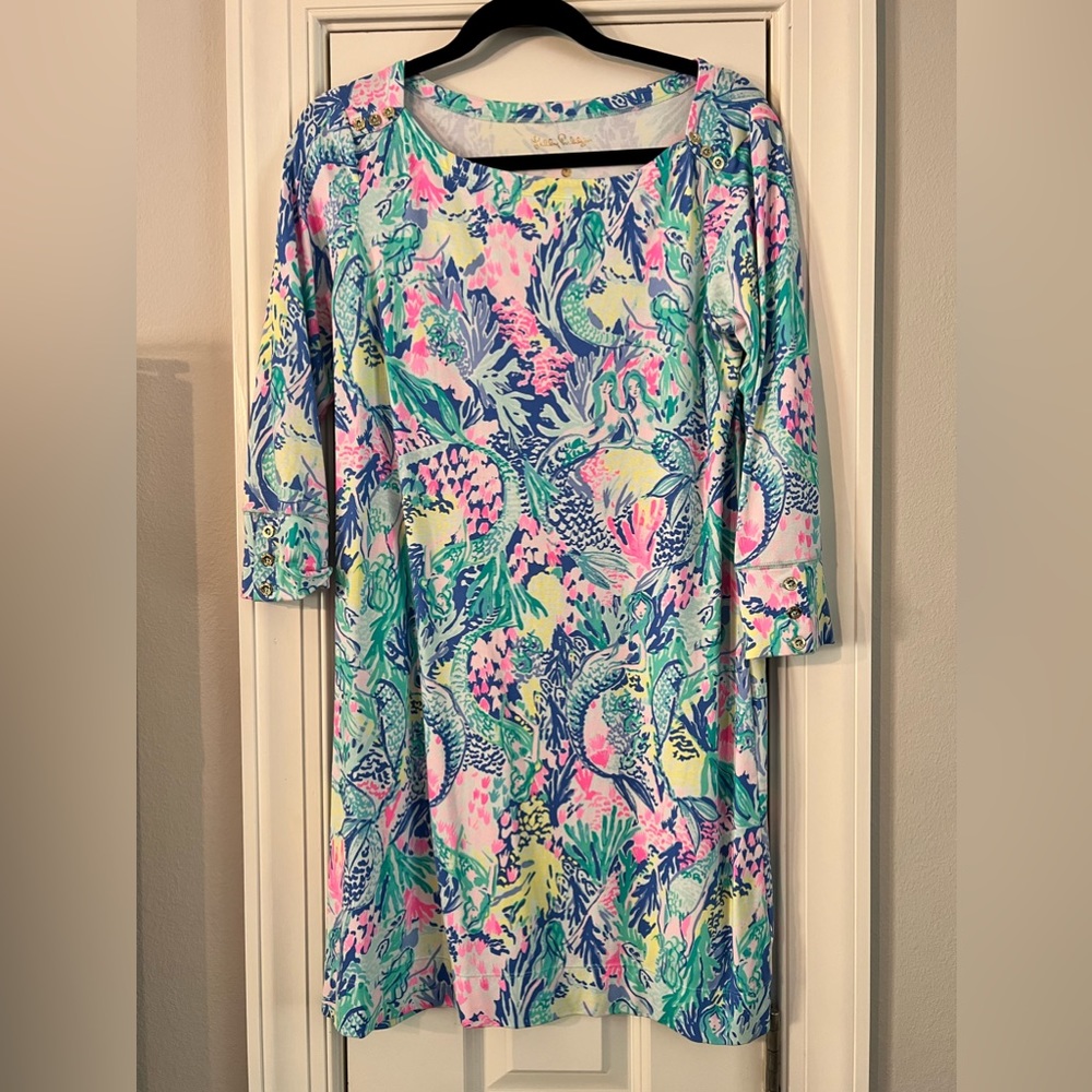 Lilly Pulitzer Mermaid Cove Sophie Dress Size M - Picture 1 of 3